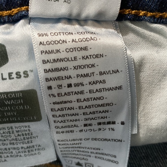 Levi’s Premium 501 High-Rise Distressed mini Shorts in Salsa Destiny Wash sz 27 - Picture 10 of 14